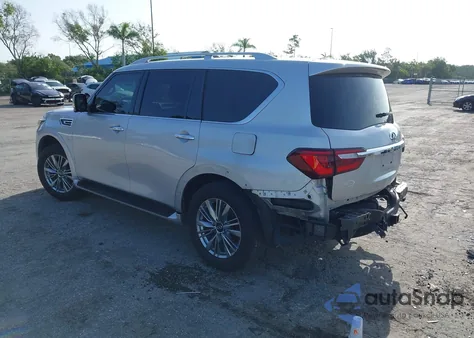 2020 Infiniti Qx80 Luxe из США, поврежденный, VIN JN8AZ2NF8L9704194